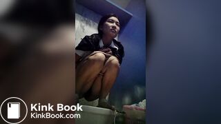 Kalaland student girl quick pooping in 1 minute 55 seconds