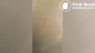 Woman shitting in public toilet - video 7