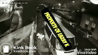 Caught shitting on cctv