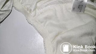 A LOVELY JAPAN YELLOW EMBROIDERY PANTY WHEN WAS NEW AND CLEANING.