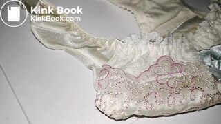 A LOVELY JAPAN YELLOW EMBROIDERY PANTY WHEN WAS NEW AND CLEANING.