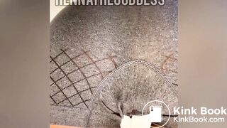 Ebony Panty Shitting