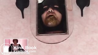 japanese cruel girl poop in slave mouth