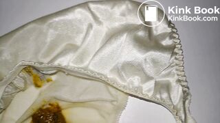 A LOVELY JAPAN YELLOW EMBROIDERY PANTY AFTER PLAYING