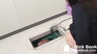 Man eating shit from Japanese girl (Part 1)