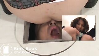 Man eating shit from Japanese girl (Part 1)