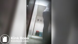Chinese girl can't stop shitting