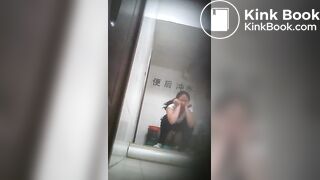 Chinese girl can't stop shitting