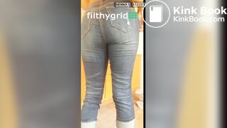 Ebony Shitting In a Glass Jar