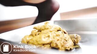 with black stockings