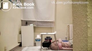 Девушки какают на раба , scat , toilet slave