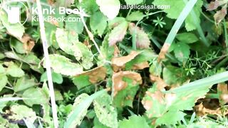 Teen Blonde Diarrhea On Plants