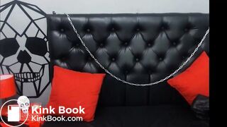 it looks like fake shit so i make her drink her vomit