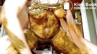 Scat masturbation