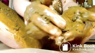 Scat masturbation
