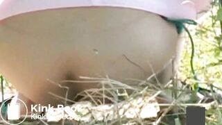 japanese pooping outdoor