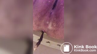 Skinny poops and piss