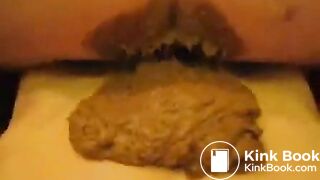 Really messy poo fuck