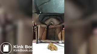 Huge black BBW ass soft shitting