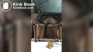 Huge black BBW ass soft shitting