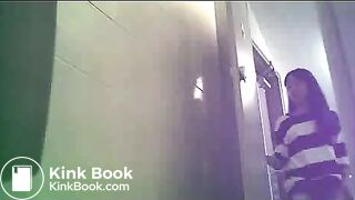 Korean cafe toilet pooping/pissing voyeur1
