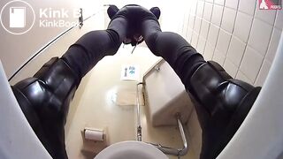 Public toilet shit - video 5