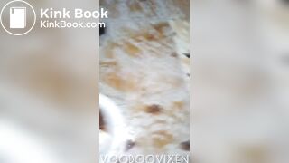 Crazy black chick sprays enema shit everywhere