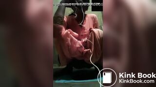 Indian lady video call shitting