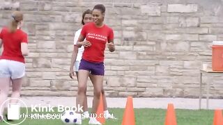 TV Scene - Girl poops her shorts during soccer practice