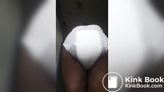 HUGE and FAST DIAPER MESS