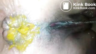 SSBBW friend shits on my dick