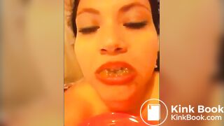 Hottest latina shit eating.