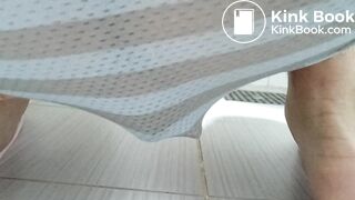 Asian teen panty poop