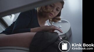 Sexy teen toilet diarrhea farting scene - video 27