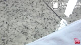 Japanese lady Standing Piss and Shit