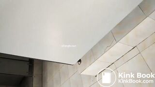 Spying Chinese Girl Pooping and Got Caught