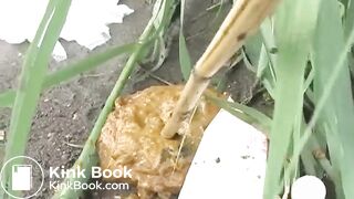 Diarrhea with her friends