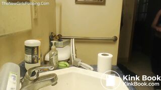 Blond mature diarrhea