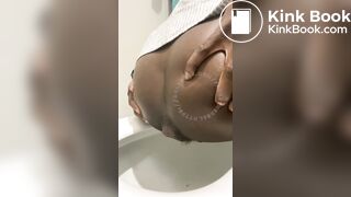 Round Ebony Ass Shitting (teaser)