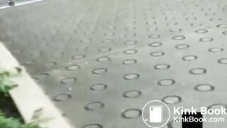 japanese pooping outdoor - video 3
