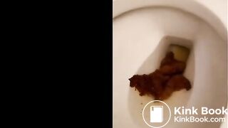 Mufasa Sister poops on toilet