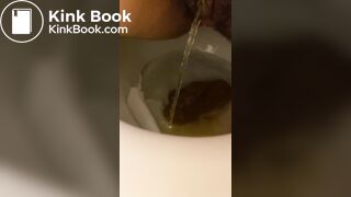 girl shit and piss