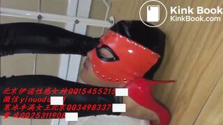Chinese femdom group video