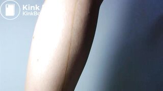 stunning and sexy blonde pooping