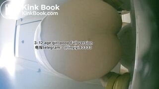 Sexy girl pooping in the toilet 3