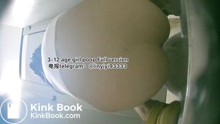 Sexy girl pooping in the toilet 3