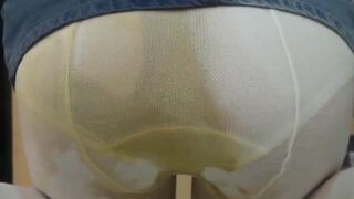 Sanwa classic panty poop masturbation