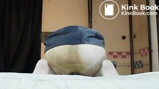 Sanwa classic panty poop masturbation