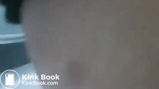 Girl making lots of pooping sounds