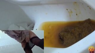 Compilation of horny girls shitting